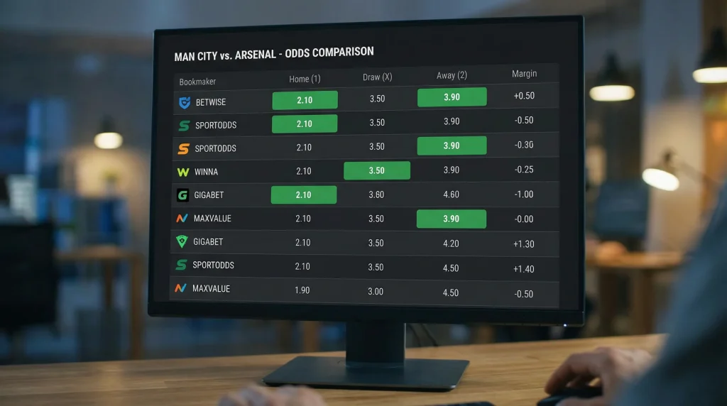 Comparação de Odds: Como Encontrar as Melhores Cotações